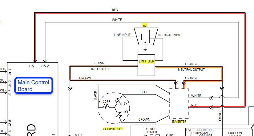 Inverter Circuit Diagram Of Refrigerator - Home Wiring Diagram