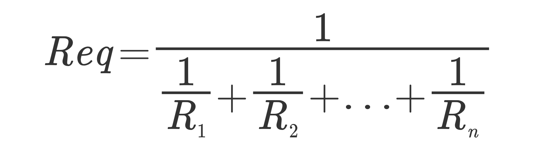 Equivalent Resistance in Parallel Circuits